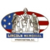 CITY OF WASHINGTON, DC LINCOLN MEMORIAL WITH USA FLAG PIN
